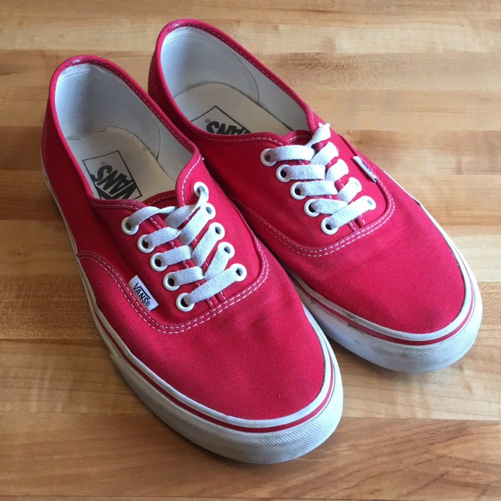 Vans Authentic, red